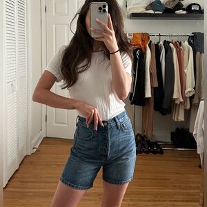 Denim Forum Shorts